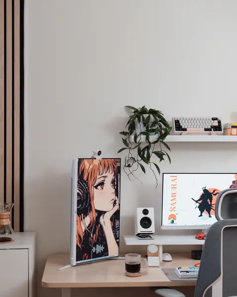 #desksetup#pcsetup #GamingSetup #homeoffice #officedecor 