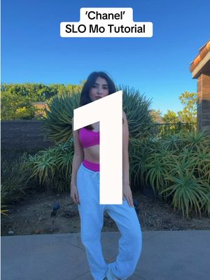 Chanel slo mo tutorial #stepbysteptutorial #mirroredtutorial #slomotutorial #chaneltyla #trendingdance 