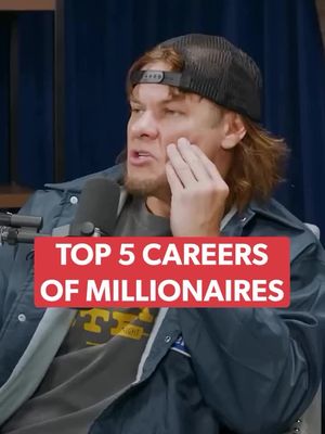 THE TOP 5 CAREERS OF MILLIONAIRES:   - Engineer - Accountant (CPA) - Teacher - Management - Attorney   Some of those are surprising, huh? Nope, teacher isn’t a typo. You see, it’s not chance or inheritance that creates most millionaires. It’s a PLAN.   Most of the careers listed above involve having a plan and sticking to it... which makes those folks great candidates for building serious wealth, no matter how much money they make.   In fact, one third of millionaires NEVER made six figures in any single year of their career, and only 15% of millionaires had a career in which they held a senior leadership role like a vice president or CEO of a company. 🎥: @Dave Ramsey @Theo Von  #career #topcareers #buildingwealth #wealth 
