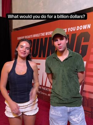 How far would you go for a billion dollars? #therunningmanmovie only in theaters this Friday 