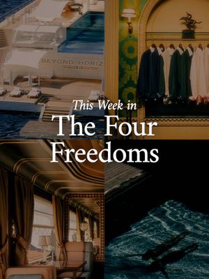 This week’s news for founders, creatives, and entrepreneurs: Visit the link in our bio for the complete briefing. Mercedes-Maybach (@Mercedes-Benz) is planning a 500-foot gigayacht, but it's not for charter. The 'Maybach Ocean Club' is a co-ownership model with just 30 suites for 300 members, essentially creating a floating private residence. A new definition of nautical luxury, landing in 2029. Meanwhile, in New York, Le Alfré (@Brandon Snower) is reimagining retail. The brand has opened a 6,000 sq ft "Penthouse" in Midtown, accessible by private elevator and reservation only, where clients can browse the collection over a martini. It’s an unhurried, high-touch model. Saudi Arabia (@Visit Saudi) is getting into opulent train travel. The "Dream of the Desert" is a newly unveiled locomotive with 33 private suites, set to travel a 1,300km route from Riyadh and offering a new, climate-controlled way to see the Kingdom. And in wellness, the legendary Austrian clinic Lanserhof (@Lanserhof) has secured a $110 million boost. The new funding will fuel a significant global expansion, pushing the science-backed longevity brand into new territories with a Spanish location and a beauty line. Members can access all stories, headlines, and updates 48 hours early via the link in our bio. Follow THE LIBER if you’re a founder, creative, or entrepreneur. #theliber #maybach #mensstyle #visitsaudi #lanserhof 
