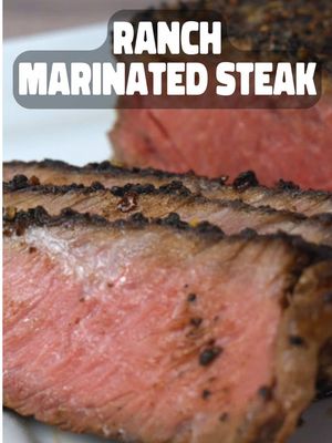 I saw @Derek Wolf make a Ranch Marinated Steak and knew I had to try it! Would you try this? Let me know in the comments! 🤔