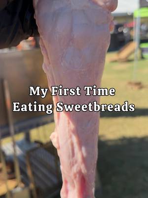 My First time cooking and eating sweetbreads! @Tagwoodbbq 