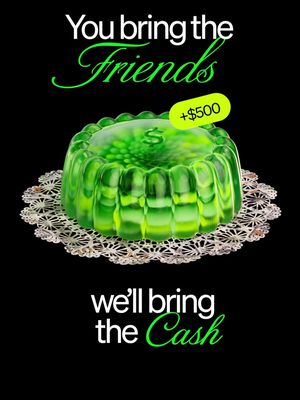 This Friendsgiving, sharing pays off. Invite a friend to Cash App by November 28 and you and a friend could be one of 800 winners to get $500. The more friends you enter, the more chances to win.  Remember, don’t drop your $Cashtag in the comments. Follow these steps:  –Head to our link in bio (first one)  –Tap … in the upper right hand corner –Select “Open in Browser”  –On the Friendsgiving sweepstakes page, tap “Opt in” to automatically enter. You won’t see a confirmation screen, but your entry will be counted when you and your friend complete the next step below. –Invite friends to Cash App by November 28 and make sure they sign up and send $5 within 14 days. After you enter the sweepstakes and invite friends to Cash App who sign up and send $5 within 14 days, you’ll automatically be eligible to win if you have an email on file and your account is in good standing.  We’ll add $500 into each winner’s Cash balance on December 19. Terms apply.* NO PURCHASE NECESSARY; Sweepstakes from 11/10 to 11/28; open only to legal U.S. residents of the 50 United States and D.C. who are 18 years old or older; see Official Rules for additional details; unlimited entry per person with each entry granted after every successful referral a customer makes during the Sweepstakes period; void where prohibited. Customers must opt-in to the promo hub in order to enter. Sponsor: Block, Inc. Cash App is a financial services platform not a bank. Banking services provided by Cash App’s bank partner(s).
