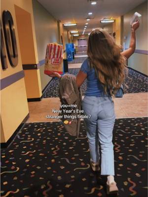 I’m so sad stranger things will be over but boy am I excited to see how it unfolds! I can’t wait to see the finale in theaters! Going to the movies is so nostalgic!  #strangerthings #80s #nostalgic #strangerthings5 #movietheater 