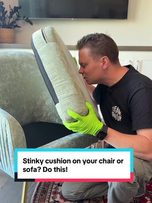 Stinky cushion on your chair or sofa? Give this a try! 