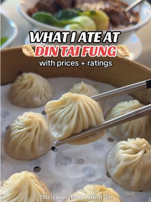 everything was so good! highly rec the string beans & noodles, & this was at the costa mesa location (my favorite) #dintaifung #dintaifungreview #bostonfoodies #chinesefood 