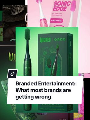 400+ brands partnered with Wicked. Most of them ended up just looking silly in the very large mix of logo slaps. Swiffer, I’m looking at you. 😅 The ones that actually worked though? They understood world-building. In the latest episode of the Stuff About Advertising podcast, I talked with Matt Kessler from @The Martin Agency’s Martin Entertainment about the difference between simply borrowing relevance and building into the world of the IP. Head to my bio to check out the episode! #advertising #marketing #advertisingtiktok #marketingtok #moviemarketing 