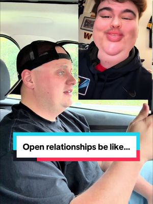 Open relationships be like… @Chad 🚗💨  #funny #comedyskit #funnyskit #openrelationships 