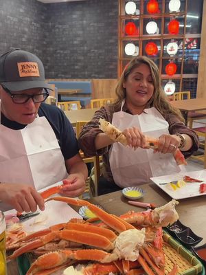 All you can eat King Crab in Japan 