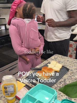 Wait this one is a little more spot on 😂😂 #theosburnfamily #comedy #MomsofTikTok #toddlersoftiktok #velcrobaby  