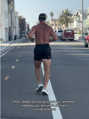 Can’t a man just run 😂 #foryou #Running 