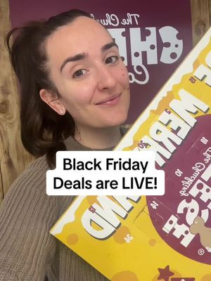 Best deals of the year?! 🤭  Plus get up to an extra 25% off from TikTol!🐭 #chucklingcheese #dealdrop #blackfriday #blackfridaydeals #blackfriday2025 