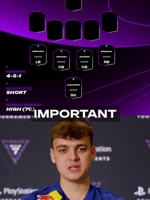👀 @TekkzTok #FCPro Open Global Qualifier tactics REVEALED!  #FC26 