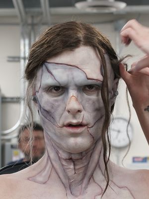 A transformação de Jacob Elordi em #Frankenstein 👀 #netflix #netflixpt #seriestiktok #fyp