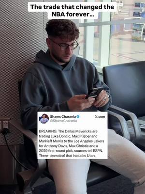 Was this the craziest trade in sports history? 🤔 #mavericks #mavs #lakers #lukadoncic #luka