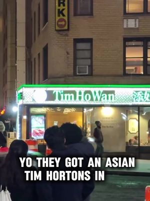 New York is awesome. They got everything here.  Even an Asian Tim Hortons.  #NewYork #TimHortons #Timmys #Asian