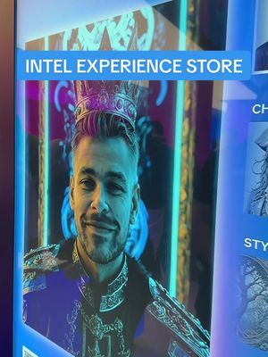 AD Literally in tech heaven at the Intel Experience Store in London 😍 the Oxford Street store is open til 30th November so definitely go check it out!! #IntelExperienceStore 