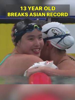 13-year-old Yu Zidi just shattered the Asian Record in the 200 IM with a 2:07.41, breaking a mark older than she is… Ye Shiwen’s 2012 swim. Zidi is now the 9th performer of all-time in the women’s 200 IM. . . . #YuZidi #200IM #AsianRecord #Swimming #SwimLife     