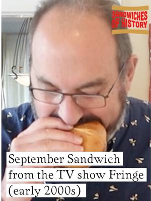 September Sandwich of the TV Show Fringe (early 2000s) on Sandwiches of History⁣  Time from another sandwich of TV history albeit this one is much newer than others I’ve done. That’s because it is from the early 2000s TV show Fringed. In season 1, episode 4, a character with the name September (who is from a parallel world) orders what could easily be described as one of the hotter sandwiches we’ve done here on Sandwiches of History. Still, gotta try it. Be sure to stick around to the very end. #fyp #sandwichesofhistory 