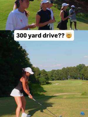 300 yard drive ?!! #golf #golfgirl #golfisfunn #foryoupage #foryou 