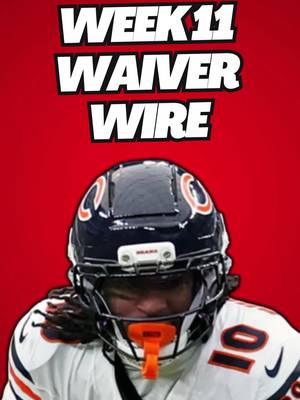 Week 11 MUST ADD Waiver Wire Pickups #fantasyfootball #fantasyfootballadvice #nflfantasy #waiverwire #waivers #waiverwirepickups #FYP #fantasy