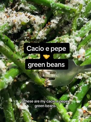 Get the full recipe on NYT Cooking! #cacioepepe #greenbeans #EasyRecipe #healthy 