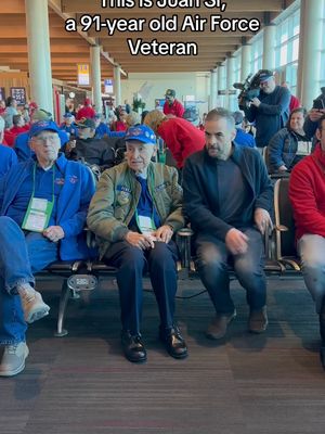 We are a proud partner of the @honorflightnetwork, an organization dedicated to celebrating America’s veterans by flying them to Washington D.C. to share in a day of honor at our nation’s memorials. While all of our Honor Flights are memorable, this one had an extra surprise as one of our Captains switched his schedule around to surprise his dad by piloting the flight! This Veterans Day, and every day, we honor all those who have served and are still serving. Thank you for your bravery and sacrifice.
