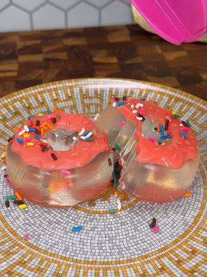 AI glass donuts 🍩 #satisfying #ai #Recipe