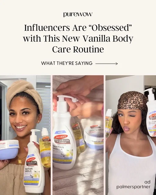 ad | New vanilla skincare routine? @Palmer's Tahitian Vanilla has you covered. #Palmers #TahitianVanilla #Beauty 