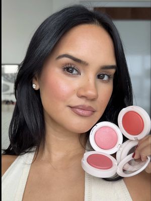 Catrice Soft Glam Baked Blushes What do you these remind you of?! I feel like we need to compare them to some other high end brands because they definitely seem to give a similar vibe. #drugstoremakeup #affordablemakeup #blush #glowymakeup 
