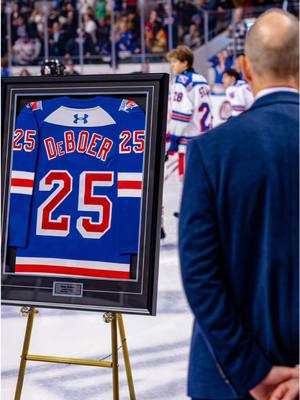 From guiding the Rangers to greatness to cementing his own legacy, Peter DeBoer returned to The Aud last Friday vs. the Saginaw Spirit for his Level of Legacy ceremony and to announce the starting lineup. #RTown | #BattleBuilt