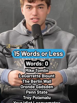 playing 15 words or less #nfltrivia #15wordsorless