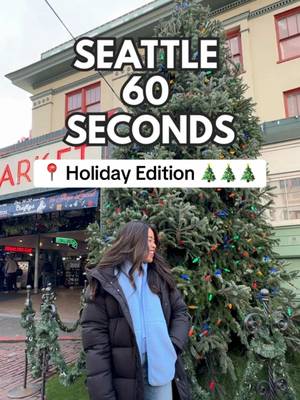 Welcome back to Seattle in 60 seconds - holiday edition! 🎄🎄🎄 I’m Emma, your Seattle Girly Guide, and here are a few fun Christmas activities and winter events to check out this season: 🎄Buy tickets and check out the Seattle Christmas Market. The Seattle Christmas Market opens on November 20th and runs through December 24th. 📍(Seattle Center) 305 Harrison St, Seattle, WA 98109 ☕️Visit a Christmas-themed cafe - I recommend Jollidaze in the International District-Chinatown. This Seattle cafe’s Christmas decor will most likely go up at the end of Thanksgiving. 📍519 6th Ave S # 110, Seattle, WA 98104 🧸 Swing by the Fairmont Olympic Hotel and visit the Teddy Bear Suite - opens November 28th-December 24th. Donations are encouraged to benefit Seattle Children’s Autism Center. This is a free holiday activity in Seattle. 📍411 University St, Seattle, WA 98101 🏡Visit the Gingerbreak Village in the Sheraton Grand Seattle. The Gingerbread Village will open November 20th- January 1st, 2026. This is a free holiday activity in Seattle. 📍1400 6th Ave, Seattle, WA 98101 ✨ Save this list and share it with a friend you want to explore Seattle holiday activities with! Stay tuned for more fun holiday activities in Seattle! What other fun Christmas things are you doing in the Greater Seattle area?    #seattlewashington #seattlelife #seattlethingstodo holidays in Seattle, Seattle holidays, Christmas in Seattle, #holidayactivities #christmasactivities 