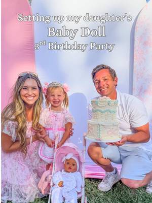The third birthday party of my daughter's dreams! My daughter is obsessed with all things baby dolls just like I was as a little girl! So doing this party for her was also a dream come true for me! Video Description: Baby Doll Birthday Party. Set up my daughter's 3rd birthday party. DIY birthday party. Girl birthday party ideas. #birthdayparty #diyparty #kidsbirthdayparty #3rdbirthday #babydollbirthday 