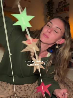 the tj stars are everything to me #underconsumptioncore #diychristmas #christmascottage #granolagirl 