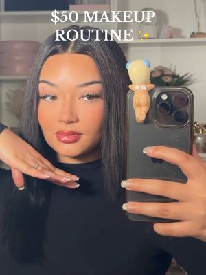 lmk what affordable products you guys love! 🩷 @L.A. Girl Cosmetics @essence.cosmetics @Maybelline NY @Sephora Collection @elfcosmetics #makeuptutorial #drugstoremakeup 