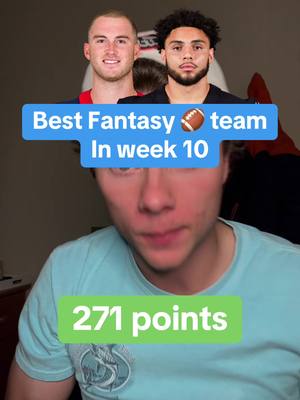 The best fantasy football team from week 10 🏈 #fantasyfootball #nflfantasy #nflfantasyfootball 