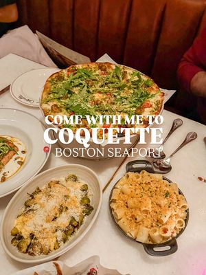 Late to the Coquette craze but making up for lost time one dish at a time. From the pull-apart buns to the lobster rigatoni… let’s just say we didn’t hold back. Coquette, you’ve got a new regular! #foodiexplorertribe 