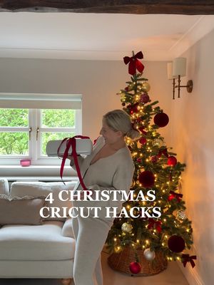 FOUR CHRISTMAS CRICUT HACKS 🎄❤️ Cricut have some fab  Black Friday offers coming up! Keep an eye out 🥰 Love, Kat xxxxx  @Cricut_UK #CricutUK