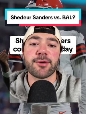 Shedeur Sanders could ABSOLUTELY play this Sunday… #nfl #football #clevelandbrowns #shedeursanders #fyp 