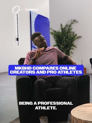 #LeBronJames and @Marques Brownlee get real on the similarities between creators and athletes. THE MAIN THING: presented by @Indeed is out now on our YouTube! #athletes #creators