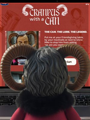 Available now! I’ve snuck into your feed to say: I’m on the loose. Catch my limited-edition Cranpus with a Can collectible while you can. I'll disappear... as fast as your cran.