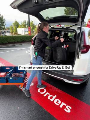 Smart shoppers don’t stress. They Drive Up & Go. #ecomm #onlineshopping #grocerystore #driveandgo #orderahead