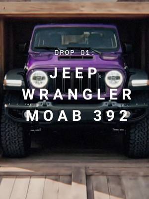 Introducing Twelve 4 Twelve. 12 months. 12 new limited-edition Wranglers. First drop: Limited Edition Jeep Wrangler MOAB 392. Next drop: 12.12.25 See Jeep.com for details.