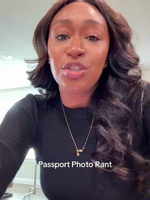 They said treat TT like FaceTime. Walgreens know they wrong for that raggedy arse passport photo. #passportphoto #passportrenewal #diypassportphoto #diypassportpicture 
