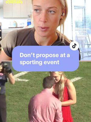 Propose to @S O P H I E at a sporting event… and you’ll get punched in the face 