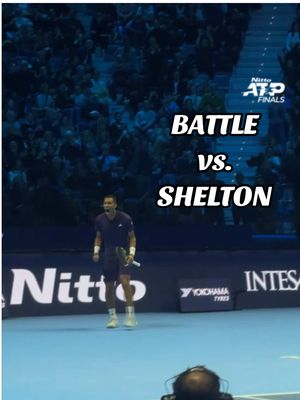 Every win counts, pumped to come through this one 😤💪🏽💙🇮🇹 🎥: @ATP Tour  #turin #battle 