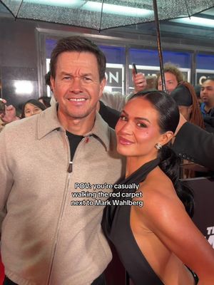 Definition of playing it cool?! 😭😂 @Apple TV #TheFamilyPlan2 #markwahlberg 