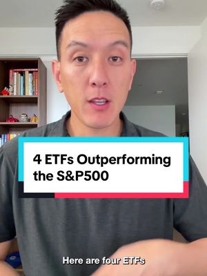 4 ETFs Outperforming the S&P500.  The 4 tickers mentioned today are: QQQ, VUG, MGK, and SMH. Now of course, just because they have outperformed the S&P500 lately, it doesn’t mean they will always outperform. A lot of these ETFs are heavy in tech and AI industry correlated stocks, and in any market downturn - they may take a bigger beating than other investments (including the S&P500). Think of it this way: the more heavy growth an ETF is, the heavier the volatility and the swings. The longer your time horizon is, the higher likelihood you can weather out any storms within your portfolio, but if you’re about to say, retire in a few years - or you need cash for a short term savings goal — you may want to take a beat and examine why you might be investing. As always, let me know any questions in the comments.  #tiktokencyclopediacontest 